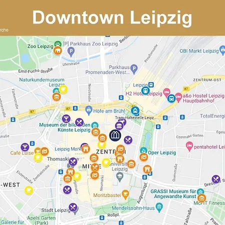 Appartement Luga Homes - Augustusplatz Leipzig