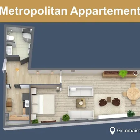 Luga Homes - Augustusplatz Appartement Leipzig